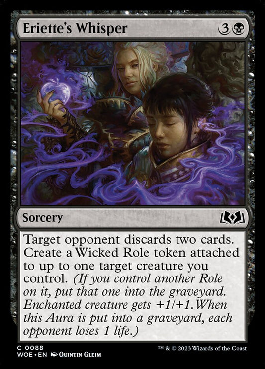 Eriette's Whisper Magic The Gathering