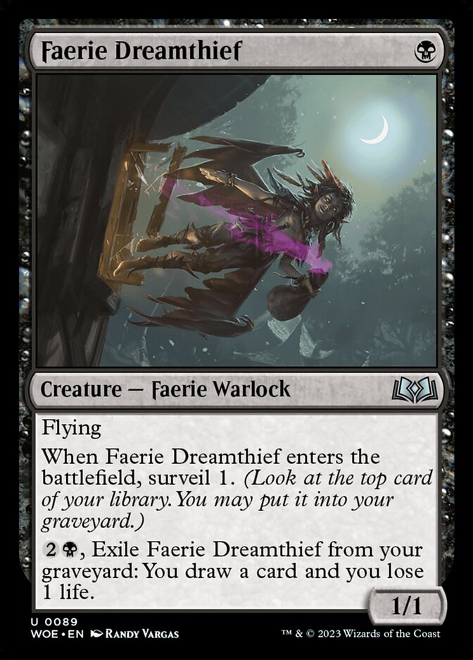 Faerie Dreamthief Magic The Gathering