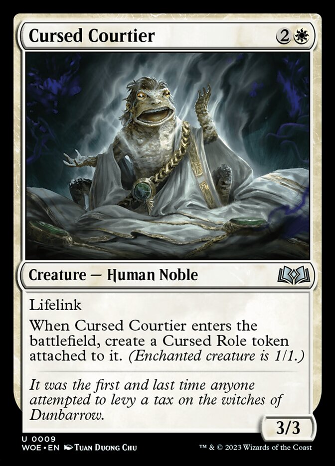 Cursed Courtier Magic The Gathering