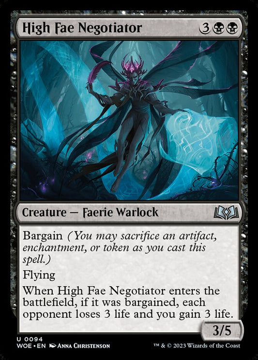 High Fae Negotiator Magic The Gathering