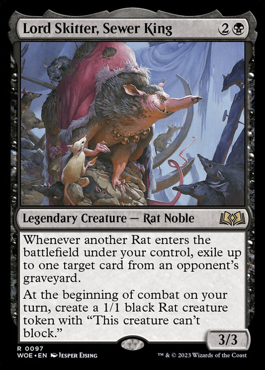 Lord Skitter, Sewer King Magic The Gathering