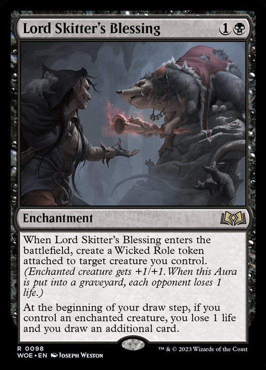 Lord Skitter's Blessing Magic The Gathering