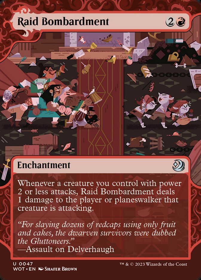 Raid Bombardment (Enchanting Tales) Magic The Gathering