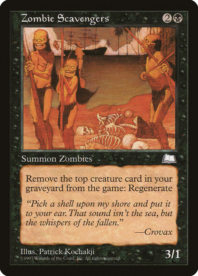 Zombie Scavengers Magic The Gathering