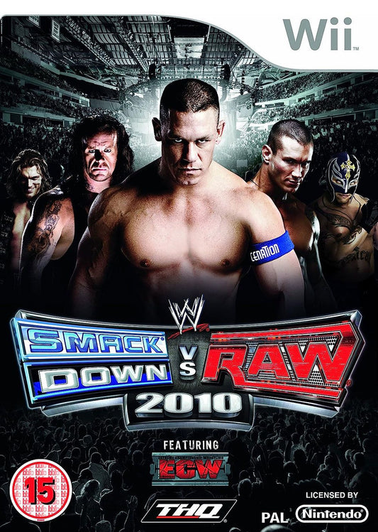 WWE SmackDown vs. Raw 2010 PAL Wii (Complete) Armchair Generals