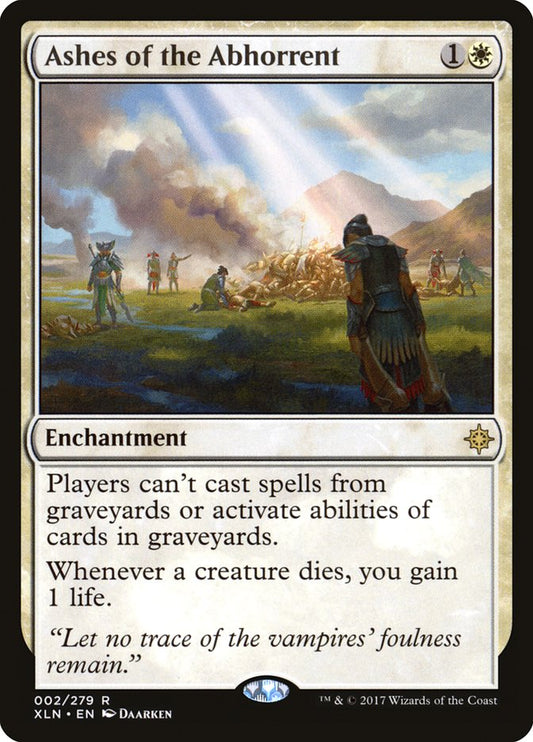 Ashes of the Abhorrent Magic The Gathering