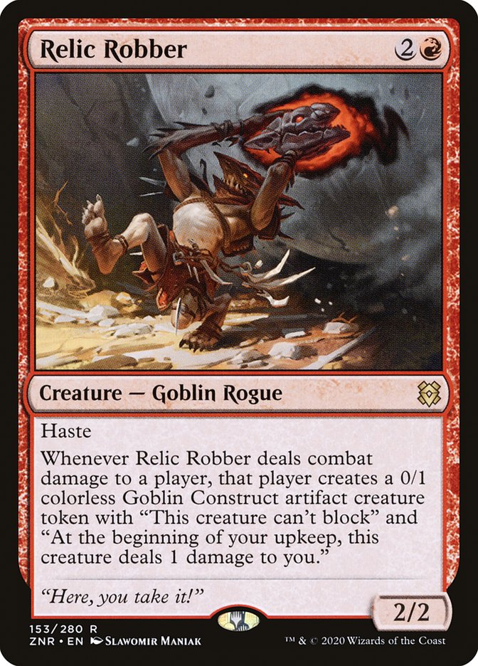 Relic Robber Magic The Gathering