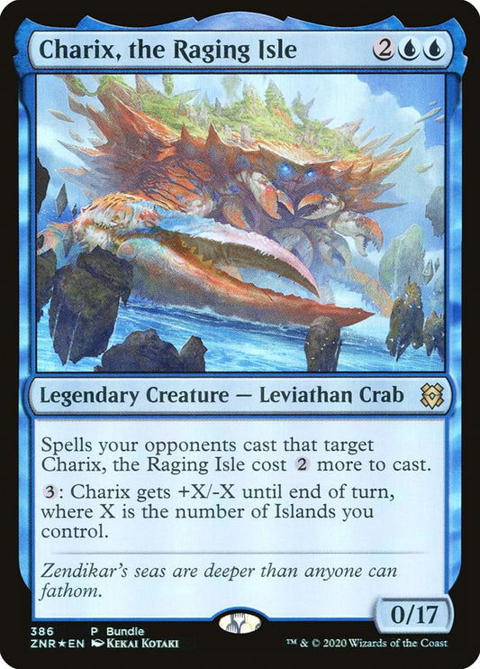 Charix, the Raging Isle (Foil) Magic The Gathering